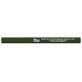 Made In The USA Carpenter 700 Flat Medium Lead Solid Pencil (Dark Green)